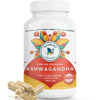Ashwagandha Organic Capsules, Adrenal Support, Immunity, Thyroid Support, Stress Relief and Anxiety Relief Supplement 900mg Ashwagandha Root Powder, 100 Vegan Ashwagandha Root Capsules, Made in USA