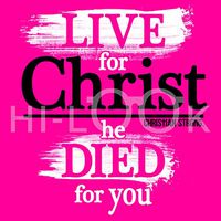 Hi-Look Microfiber Cleaning Cloth - Live for Christ