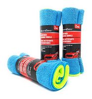 Driver's Choice Microfiber Cleaning Towels, 2 piece, 14in x 16in, 3 Packs