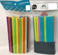 KIZMOS Milkshake Straws, 50 Count, Lot of 2