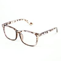 Cyxus Blue Light UV Blocking Glasses, Clear Lens, Anti Eye Fatigue, Leopard Print Frame