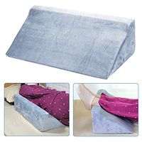 Positioning Wedge Pillow for Sleeping Foam Wedge Body Back Elevated Pillow Pregnancy Side Sleeper Elderly Ankle Support Leg Bolster Bed Sores (Gray)