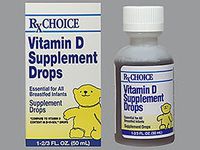 RxChoice Vitamin D Supplement Drops - 1-2/3 fl. oz by Rx Choice