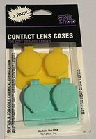 Contact Lens Cases - for Soft or Hard Lenses (2 Pak)