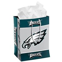 Forever Collectibles NFL Philadelphia Eagles Medium Gift Bag, Team Colors, Medium
