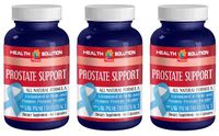Prostate Support Complex - Prostate Support Formula - All Natural Formula - Saw Palmetto Hair Loss - 3 Bottles (180 Capsules)
