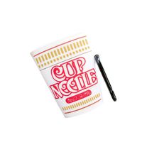 TOUBN Airpods Charging Case, Cute Noodles Box Creative Instant Food Container Design Earphone Cover, Soft Silcone Full Protective Skin Suitable For Airpods 1 & 2 (Cuinstant Noodles)