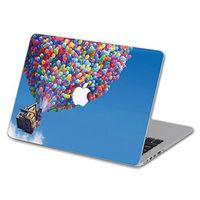 Customized Creative Cartoon Series Colorful Balloon House Special Design Removable Vinyl Decal Top Front-cover Sticker Skin for New Macbook 12 Inch with Retina Display (Model A1534)