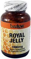 Beelieve Royal Jelly Veg Capsules, 1000 mg, 90 Count