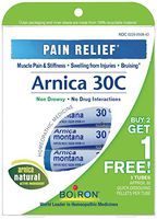 Boiron Arnica Pellets -- 3 Tubes -- 30 ct.