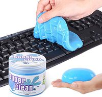 WGCC Car Keyboard Cleaner Universal Cleaning Gel Detailing Putty Interior Cleaning for PC Tablet Laptop Keyboards Car Vents Slime Goop (4PCS)