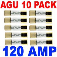 American Terminal AGU Fuse Pack Quality 120 amp FUSES Gold Plated 120