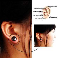 Bio Magnetic Ear Stickers Magnetic Slimming Earrings Slimming Patch Lose Weight Magnetic Health Jewelry Magnets of Lazy Paste Slim Patch