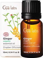 Organic Ginger Essential Oil - A Soothing Embrace of Warming Relief & Restful Rejuvenation (10ml)- 100% Pure Therapeutic Grade Organic Ginger Oil
