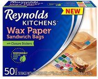Reynolds nbgw Kitchens Wax Paper Sandwich Bags 3