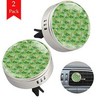 Stars Purple Orange Car Aromatherapy Essential Oil Diffuser Crystal Glass Air Freshener Vent Clip Locket with 4 Refill Pads Silver metal Car Diffuser for Aromatherapy 34mm