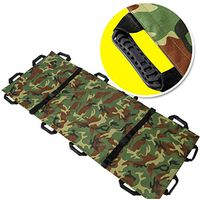 Trjyr Walker- Portable Folding Emergency Soft Stretcher with 12 Handles and Storage Bag, Outdoor Rescue Back Stretcher Litter Hospital Patient Lifter Transfer System Transport Unit (Color : Pink)