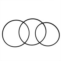 GinTai 3pcs Belts Replacement for Sony CDP-CX300 CDP-CX350 CDP-CX355 CD Player 421606101