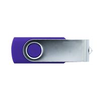 FAgdsyigao Rotating Lid High Speed U Disk, USB Flash Drive Memory Stick for Notebook PC Computer Purple 128mb