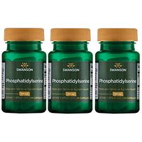 Swanson Phosphatidylserine 100 mg 30 Caps 3 Pack