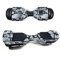 MightySkins Skin Compatible with Swagtron T580 - Gray Camouflage | Protective, Durable, and Unique Vinyl Decal wrap Cover | Easy to Apply, Remove, and Change Styles | Made in The USA