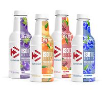 Dymatize ISO100 Clear 100% Whey Protein Isolate, Whey Protein Drink, 25g Protein, No Sugar & Low Carb, Keto Friendly, Ready-to-Drink & Fast Absorbing, Variety Pack, 16 Ounce (Pack of 12)