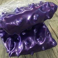 XYL HOME Fitness Ball Massage Yoga   Children's Contacts Early Education Big Dragon Ball Baby Sense Training 65cm, Purple