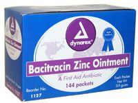Bacitracin Zinc Ointment.9 Gram Foil 144 Pk