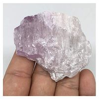 103.7 Grams Natural Gemmy Rough Lavender Pink Kunzite Crystal from Kunar, Afghanistan, Kun19