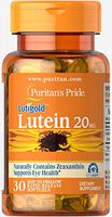 Puritan's Pride Lutein 20 mg with Zeaxanthin-30 Softgels