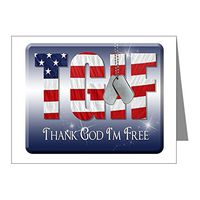 Note Cards (20 Pack) Thank God I'm Free