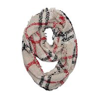 Clearance Fheaven Women Girls Winter Warm Classic Plaid Infinity Scarf Ring Neck Warmer Wrap Collar Scarf (F)