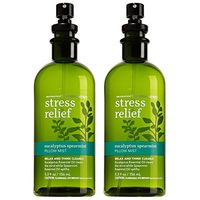 Bath and Body Works Aromatherapy Pillow Mist 2-Set (Stress Relief - Eucalyptus Spearmint)