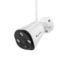Luowice WiFi Security Camera Outdoor 3MP Super HD IP Camera Wireless with 110° Wide Viewing Angle Two-Way Talk 100ft Night Vision Motion Detection Waterproof Micro SD Card Slot