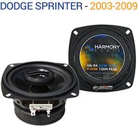 Compatible with Dodge Sprinter 2003-2009 Factory Speaker Replacement Harmony R4 Package New
