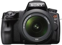 Sony Alpha SLT-A37K 16.1 MP Exmor APS HD CMOS Sensor DSLR with Translucent Mirror Technology and 18-55mm Lens (Black) (Discontinued by Manufacturer)