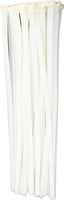 12" White 120lb (100 Pack) Zip Ties, Choose Size/Color, By Bolt Dropper