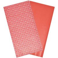 Valentine Tissue Paper 40 Pack Red and White Tissue Paper Wrapping Sheets With Printed Hearts Craft Decor By Gift Boutique