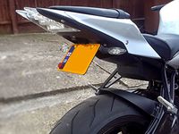 Fender Eliminator Tail Tidy with LED Plate Light Compatible with BMW S1000R 2014 2015 2016 2017