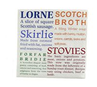 Glen Appin Of Scotland Scottish Food Delicacies 3 Ply Paper Napkins