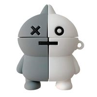 Hosston Kpop BTS Airpods Case Cover, Cute 3D Cartoon SHOOKY KOYA Van Silicone Airpods Protective Skin Case Compatible with Airpods Charging Case 1& 2 for Girls Women Men(Van)