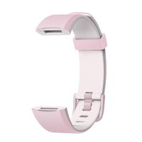 YAMAY Replacement Bands for Fitness Tracker with Color Screen (SW351) (Pink-White)
