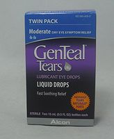 GenTeal Tears Liquid Drops two 0.5 fl oz per bottle ( 3 Pack)