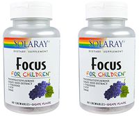 Focus for Children Solaray 60 Chewable Tablet