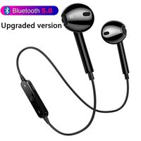 Bluetooth Sport Headphones, Wireless Earbuds with HD Mic Bluetooth 5.0 and Secure Fit Noise Isolating Headsets Sweatproof in Ear Earphones for Running Gym Workout-Upgraded version (Upgraded version)