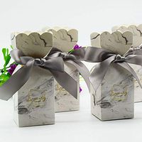 Awcmtpsyol Wedding Favor Candy Box Gift Bag Paperboard Gift Boxes Chocolate Packing Boxes Baby Shower Kids Birthday Supplies Wedding Decoration