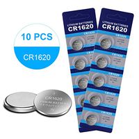 CR1620 3V Batteries Button Coin Lithium Watch Battery Key Fob (10 Pack)
