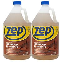 Zep Hardwood & Laminate Floor Cleaner 128 Ounce ECZUHLF1282 (Pack of 2) Pro Grade Formula