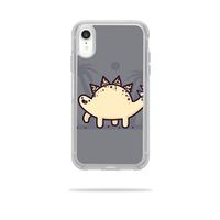 MightySkins Skin Compatible with OtterBox Symmetry iPhone XR Case - Stego Pizza | Protective, Durable, and Unique Vinyl Decal wrap Cover | Easy to Apply, Remove, and Change Styles | Made in The USA