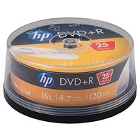 HOODR16025CB - HP DR16025CB 4.7GB 16x DVD+Rs (25-ct Cake Box Spindle)